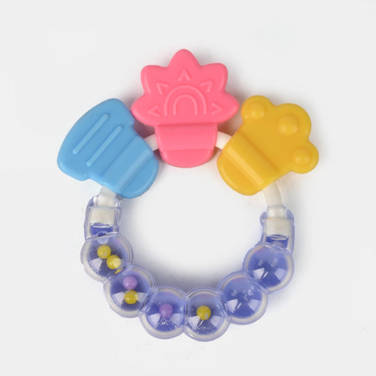 Multi Patern Rattle & Silicon Teether