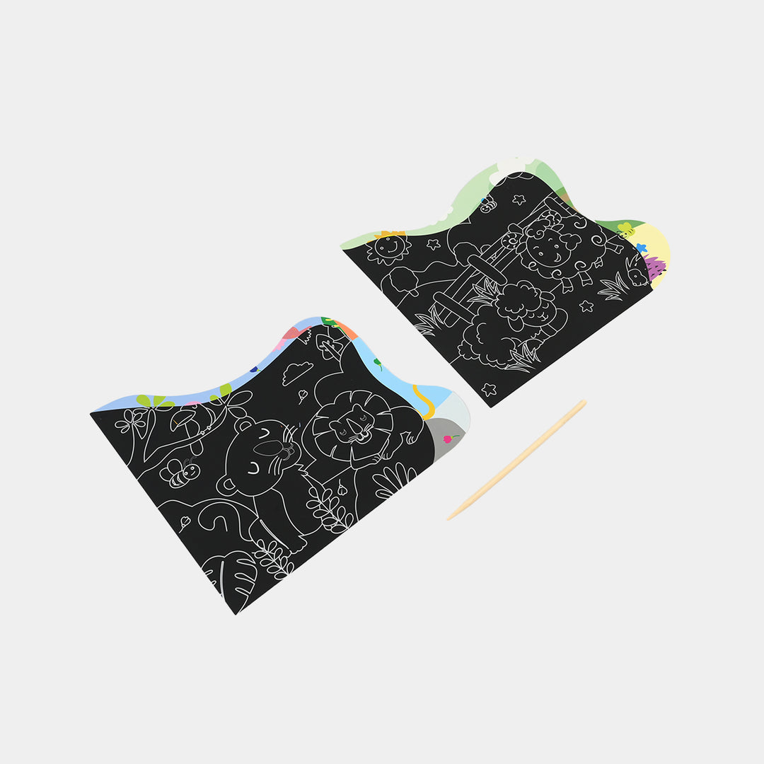 Magic Scratch Cards Art Set