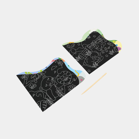 Magic Scratch Cards Art Set