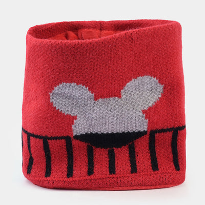 Woolen Cap/Hat + NECK WARMER 2PCs Set | 12M+