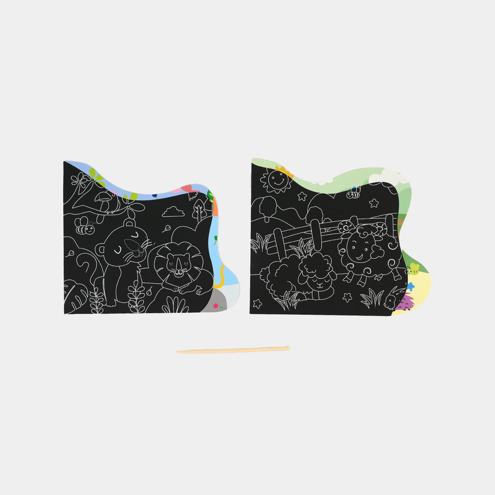 Magic Scratch Cards Art Set