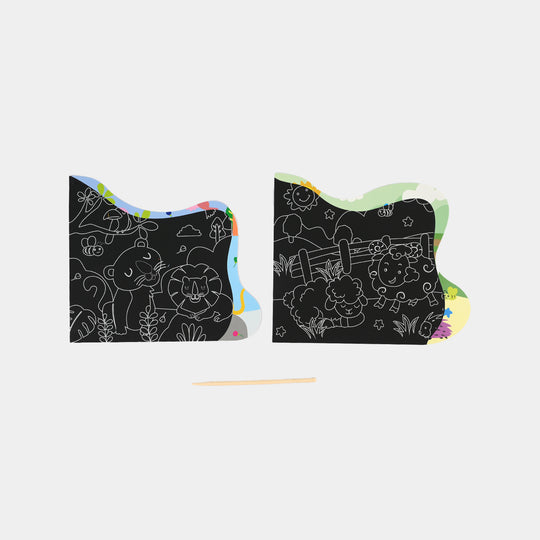 Magic Scratch Cards Art Set