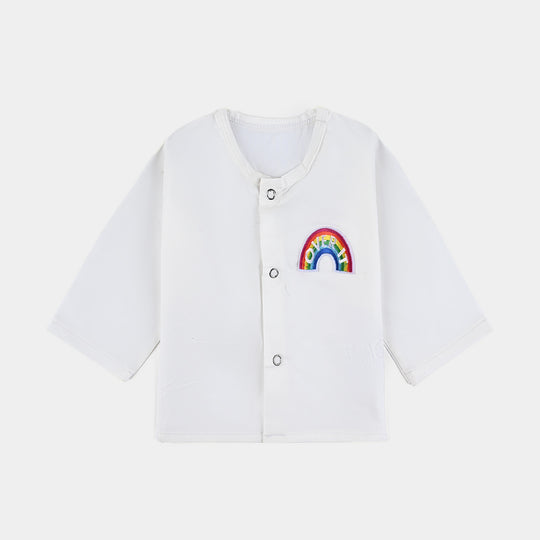 Infant Unisex Vest off white