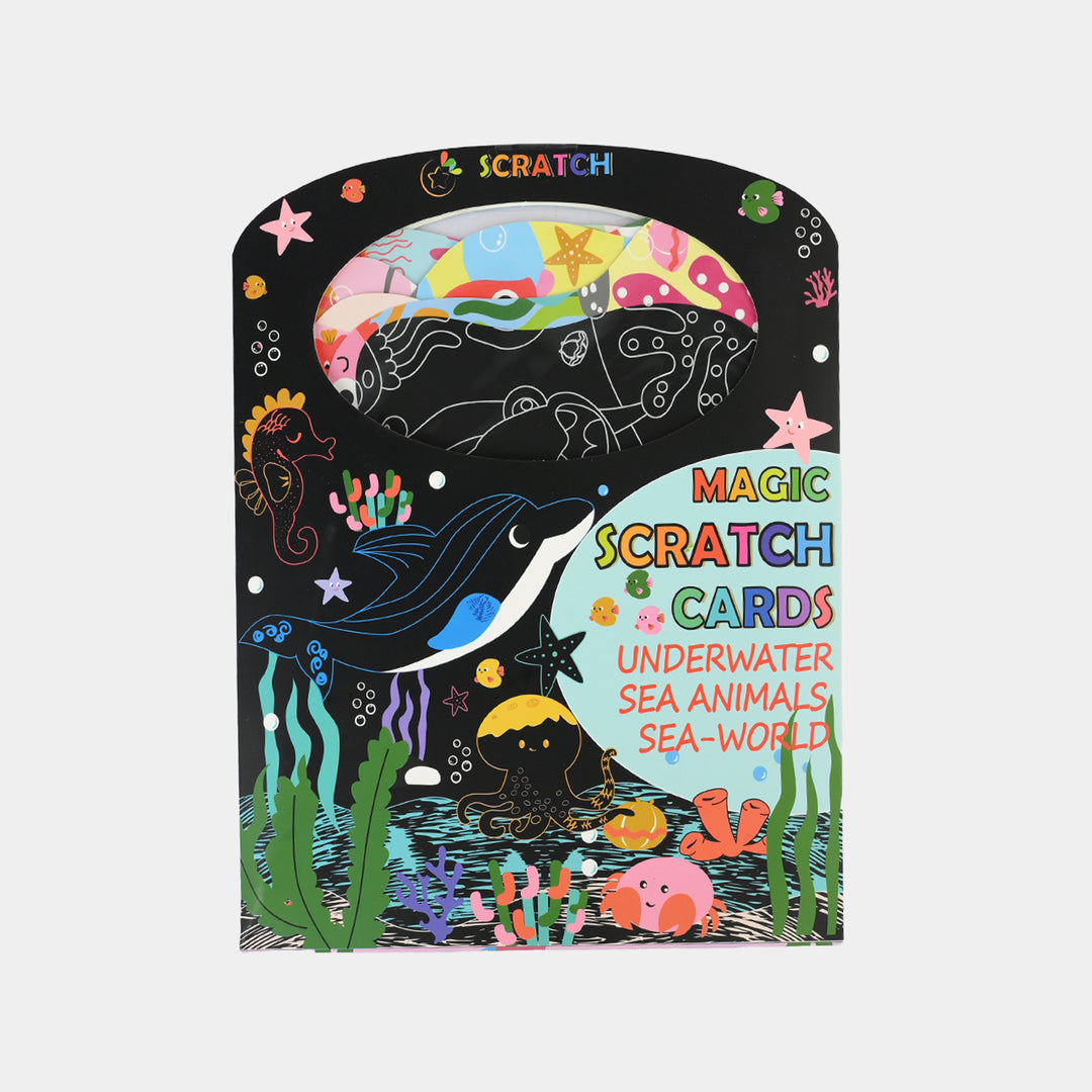Magic Scratch Cards Art Set