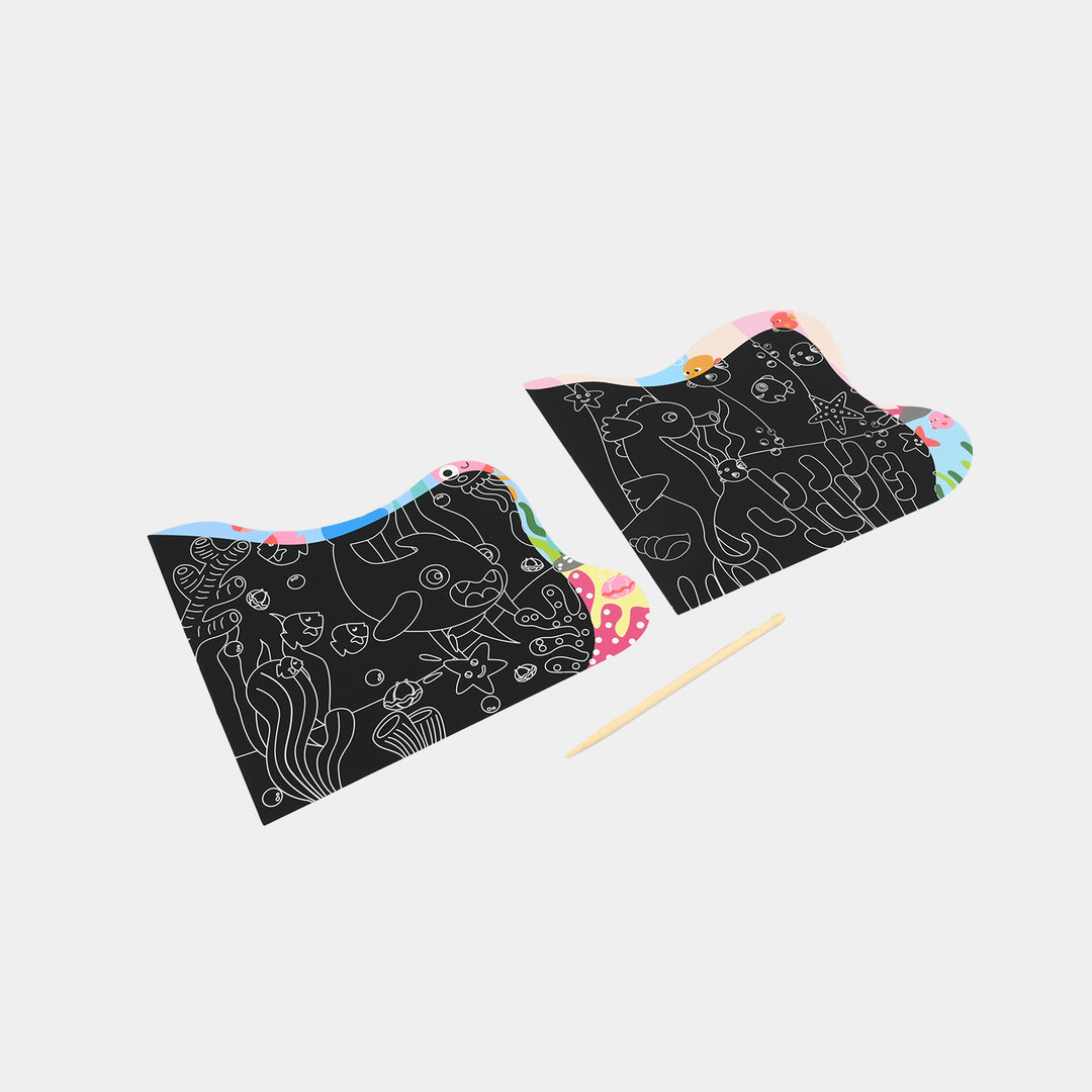 Magic Scratch Cards Art Set
