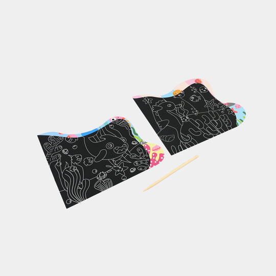 Magic Scratch Cards Art Set