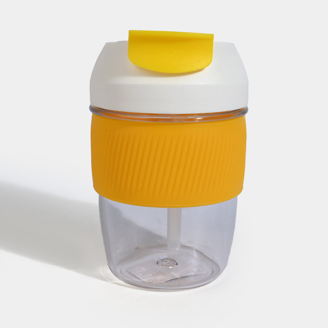 Fancy Plastic Straw Mug