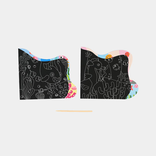 Magic Scratch Cards Art Set
