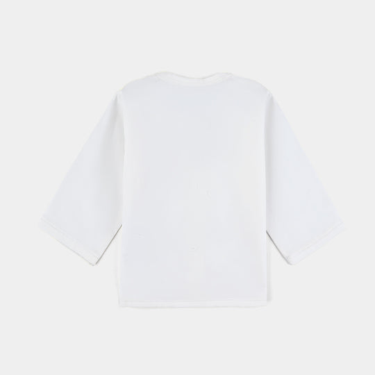 Infant Unisex Vest off white