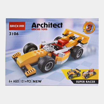 Bricks Set Super Racer Toy DIY 3106