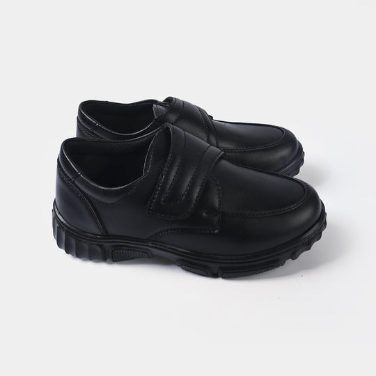 Boys School Shoes ES-04-BLACK