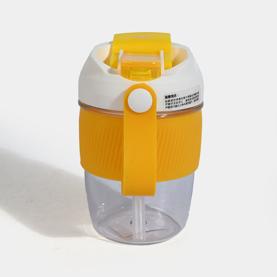 Fancy Plastic Straw Mug