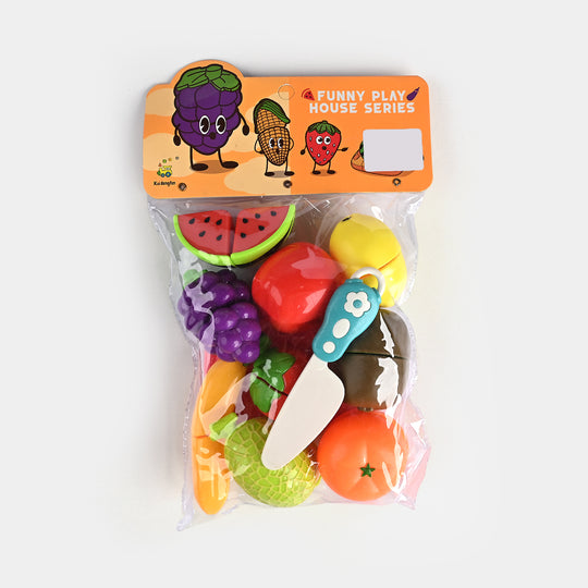 Cut Fruit Play Set for Kids