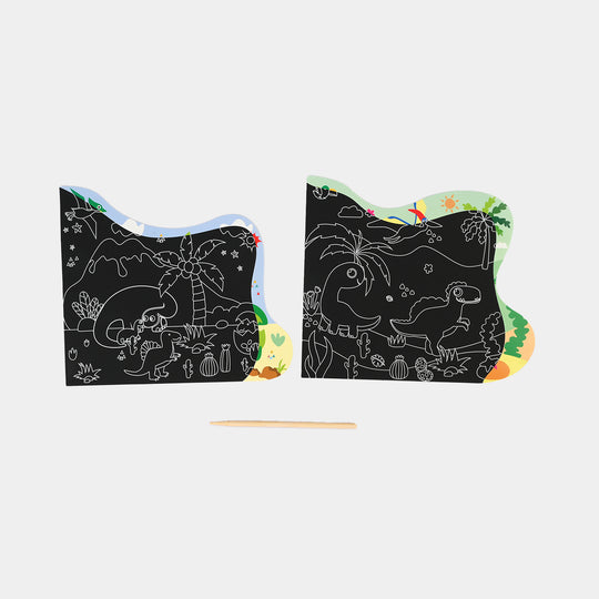 Magic Scratch Cards Art Set