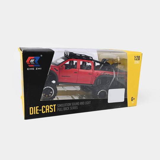 Die Cast Model Car With Mini Bike For Kids