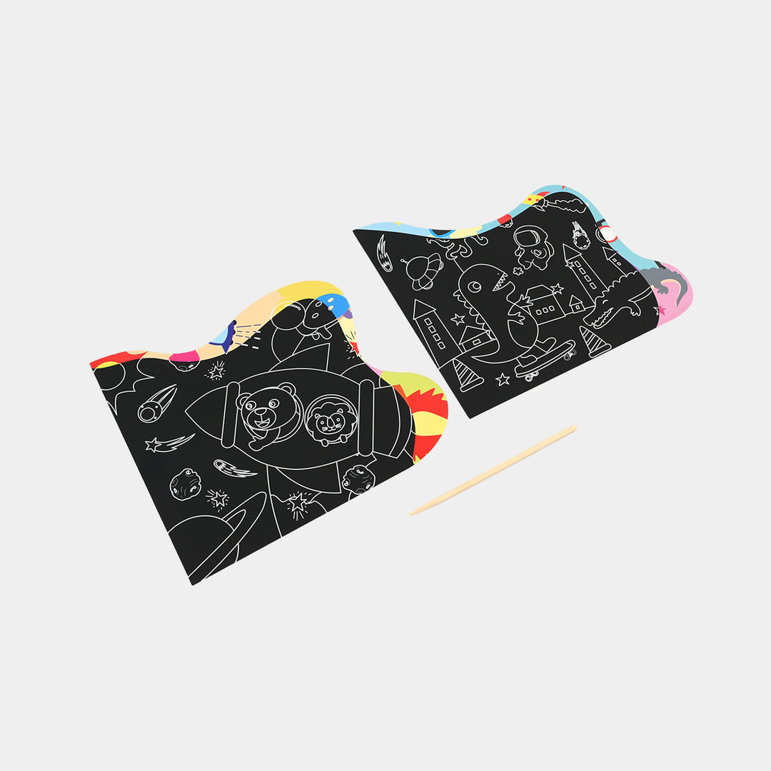 Magic Scratch Cards Art Set