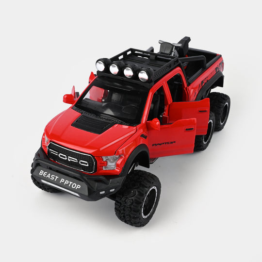 Die Cast Model Car With Mini Bike For Kids