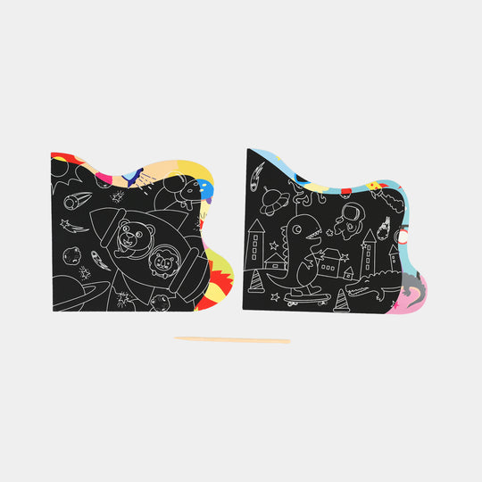 Magic Scratch Cards Art Set