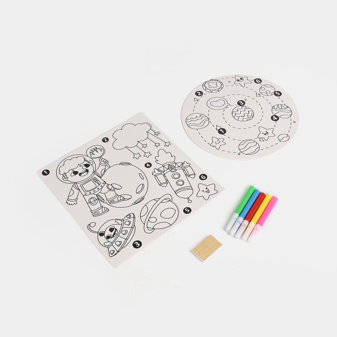 Coloring Card Set
