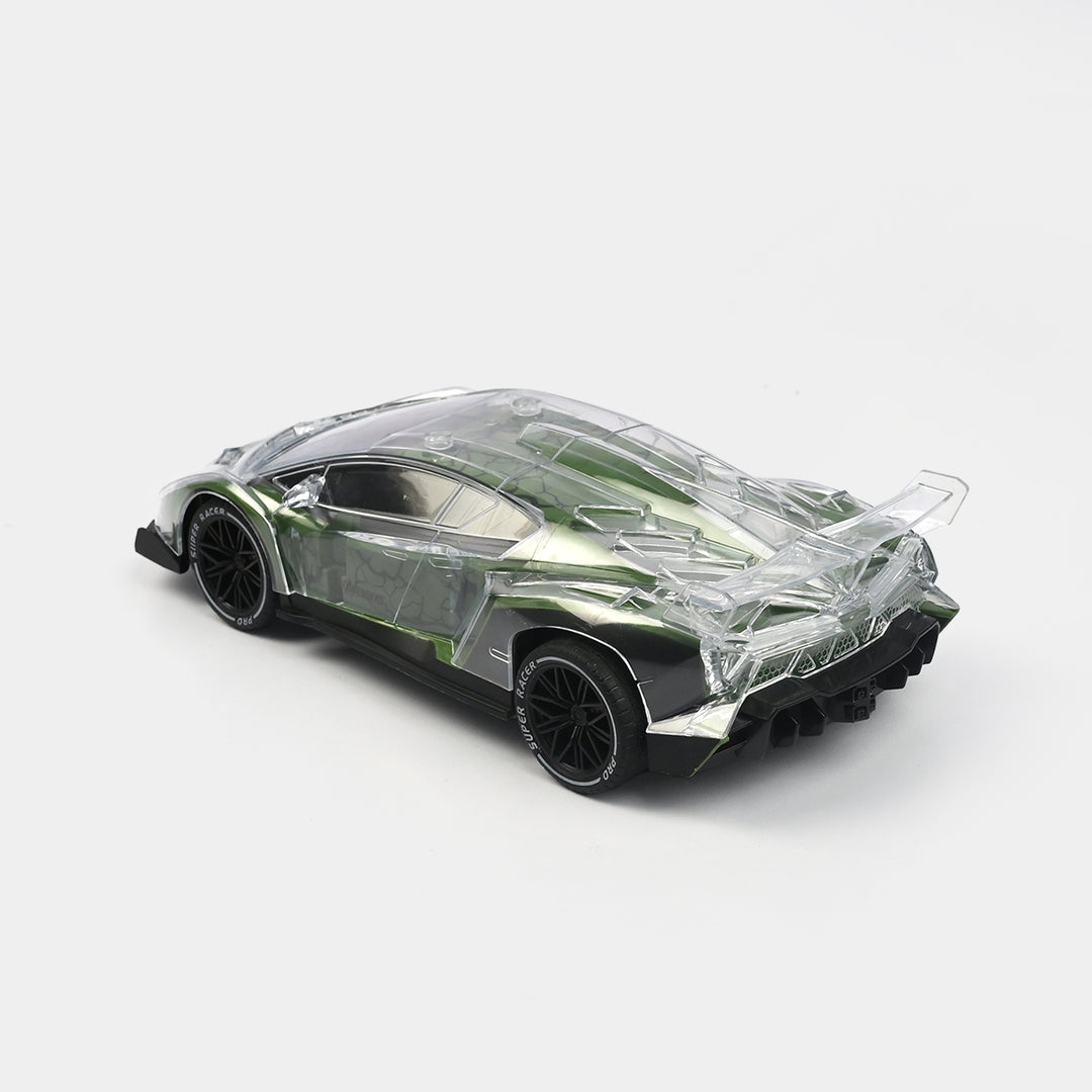 REMOTE CONTROL CAR WITH LIGHTS FOR KIDS