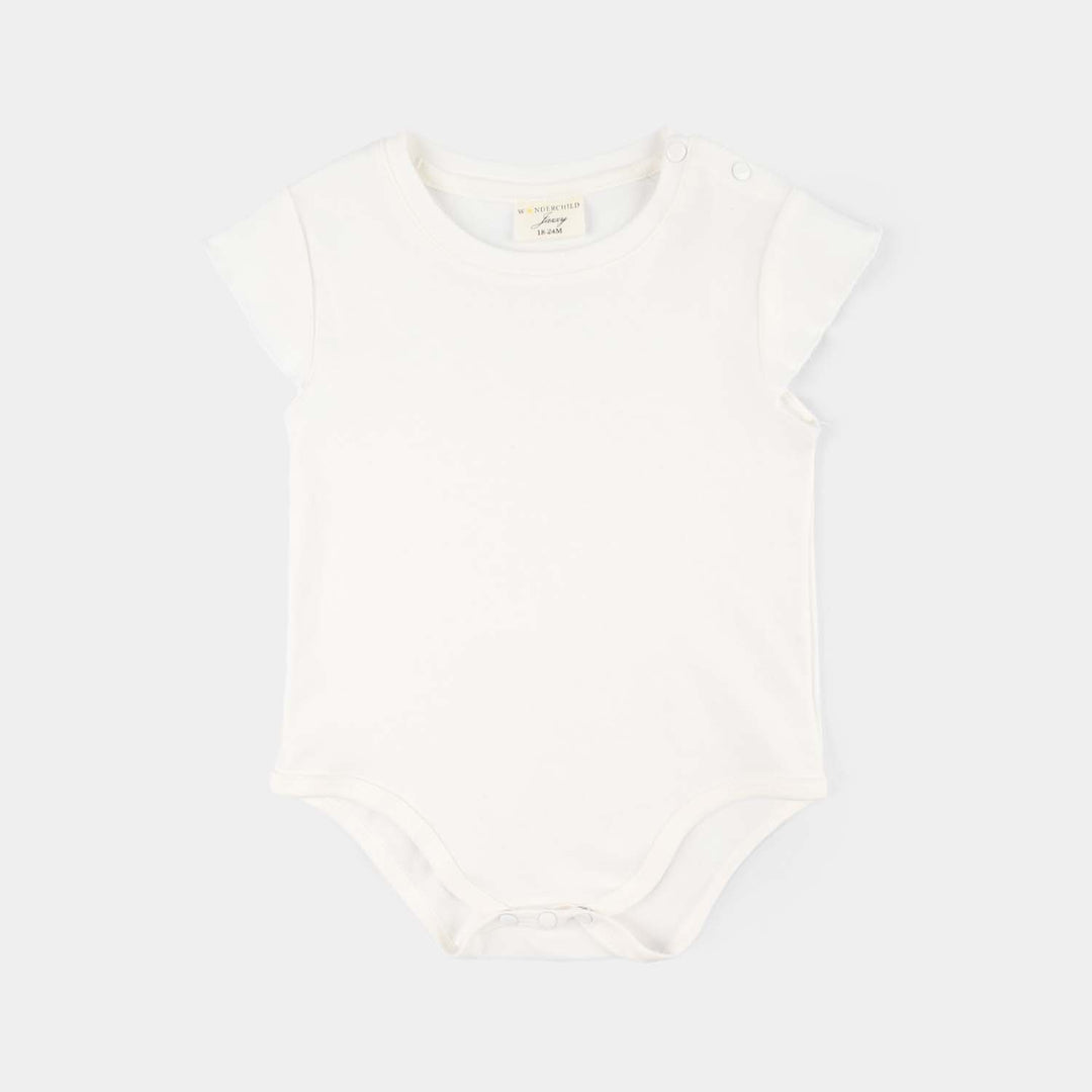 Infant Girls Jersey/Terry 2Pc Suit 287-094-NAVY