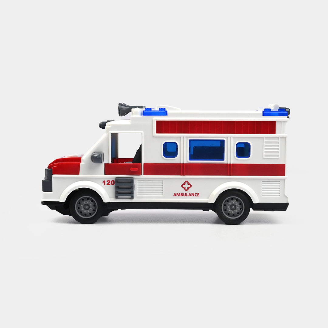 Remote-Controlled Vehicle Ambulance Toy For Kids
