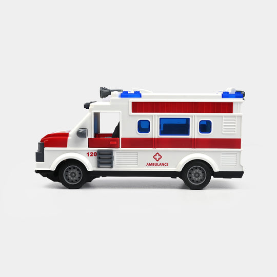 Remote-Controlled Vehicle Ambulance Toy For Kids