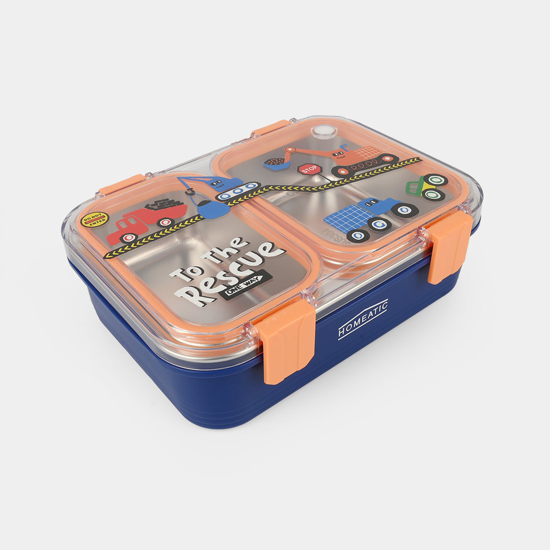 Stainless Steel Lunch Box for Kids | 750ml | Blue