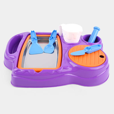 Color Mud Ice Frying Machine For Kids