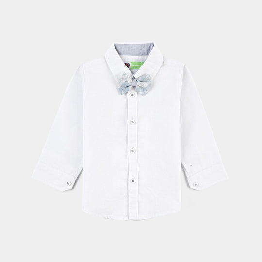 Infant Boys Yarn Dyed Woven F/S 2PC Suit