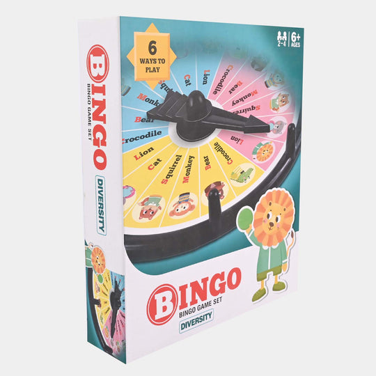 Bingo Board Game Play Set For Kids