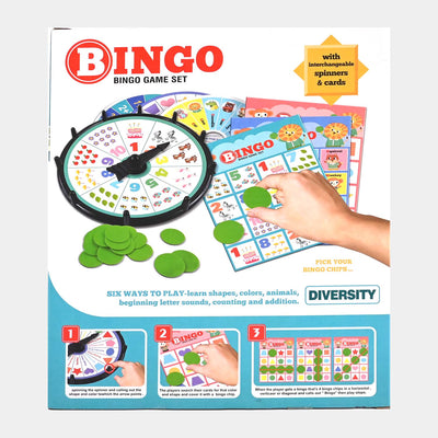 Bingo Board Game Play Set For Kids