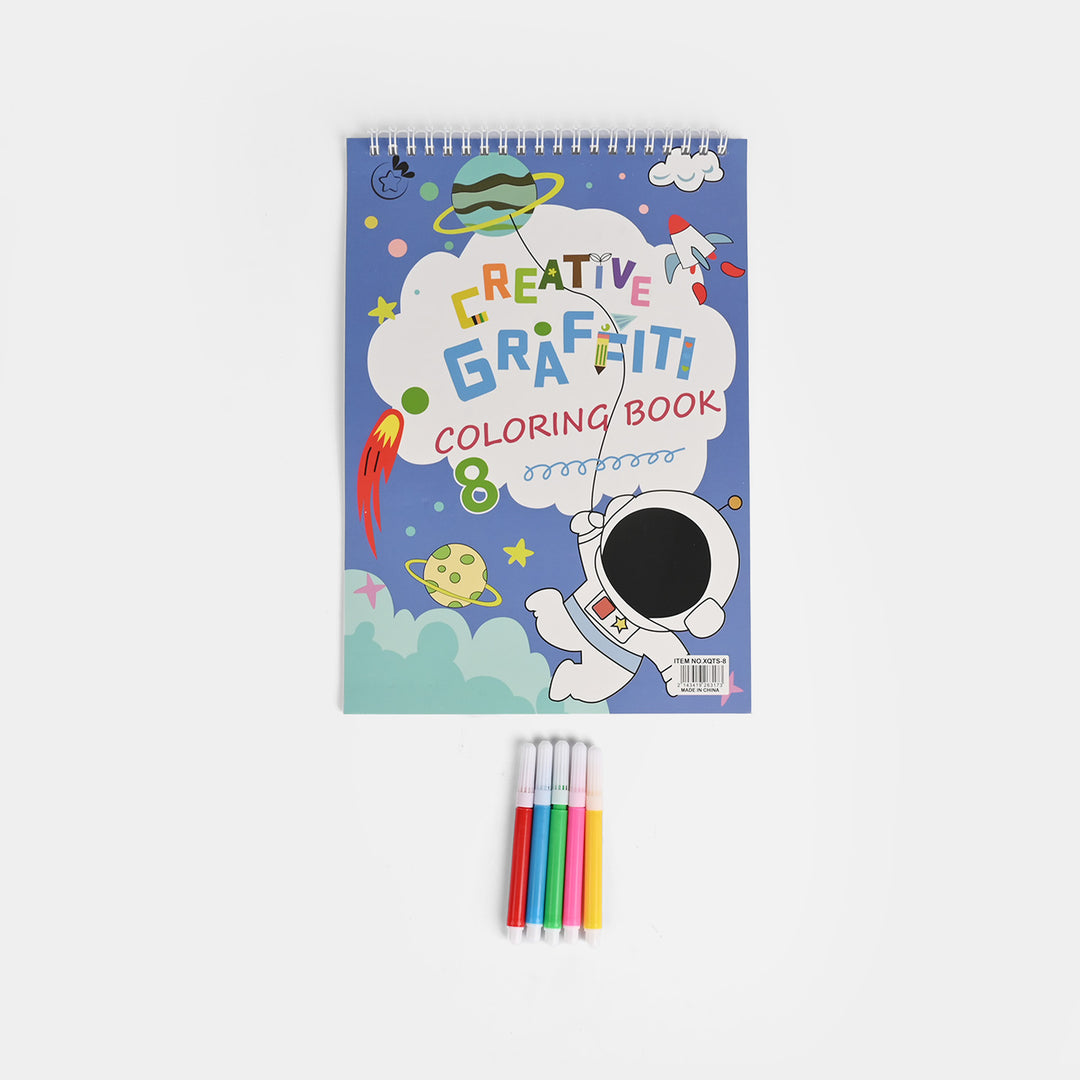 Creative Graffiti Colorig Book