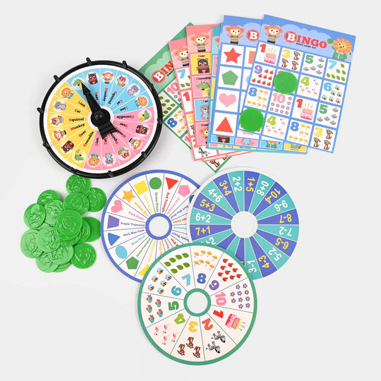 Bingo Board Game Play Set For Kids