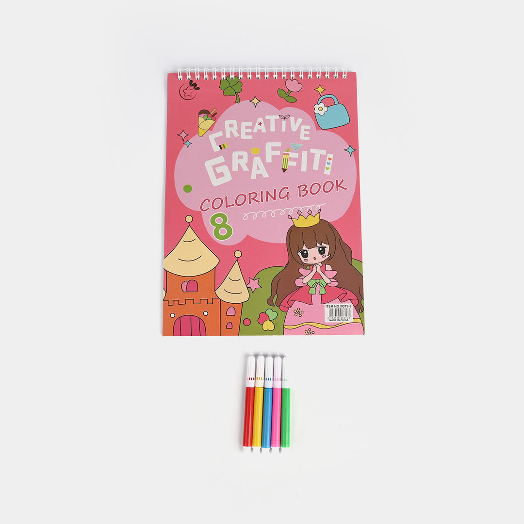 Creative Graffiti Colorig Book