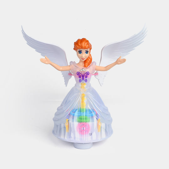 Rotating Princess Doll With Light & Music