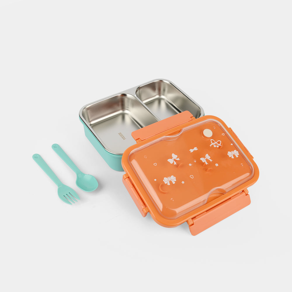 Stainless Steel Lunch Box 800ml Green