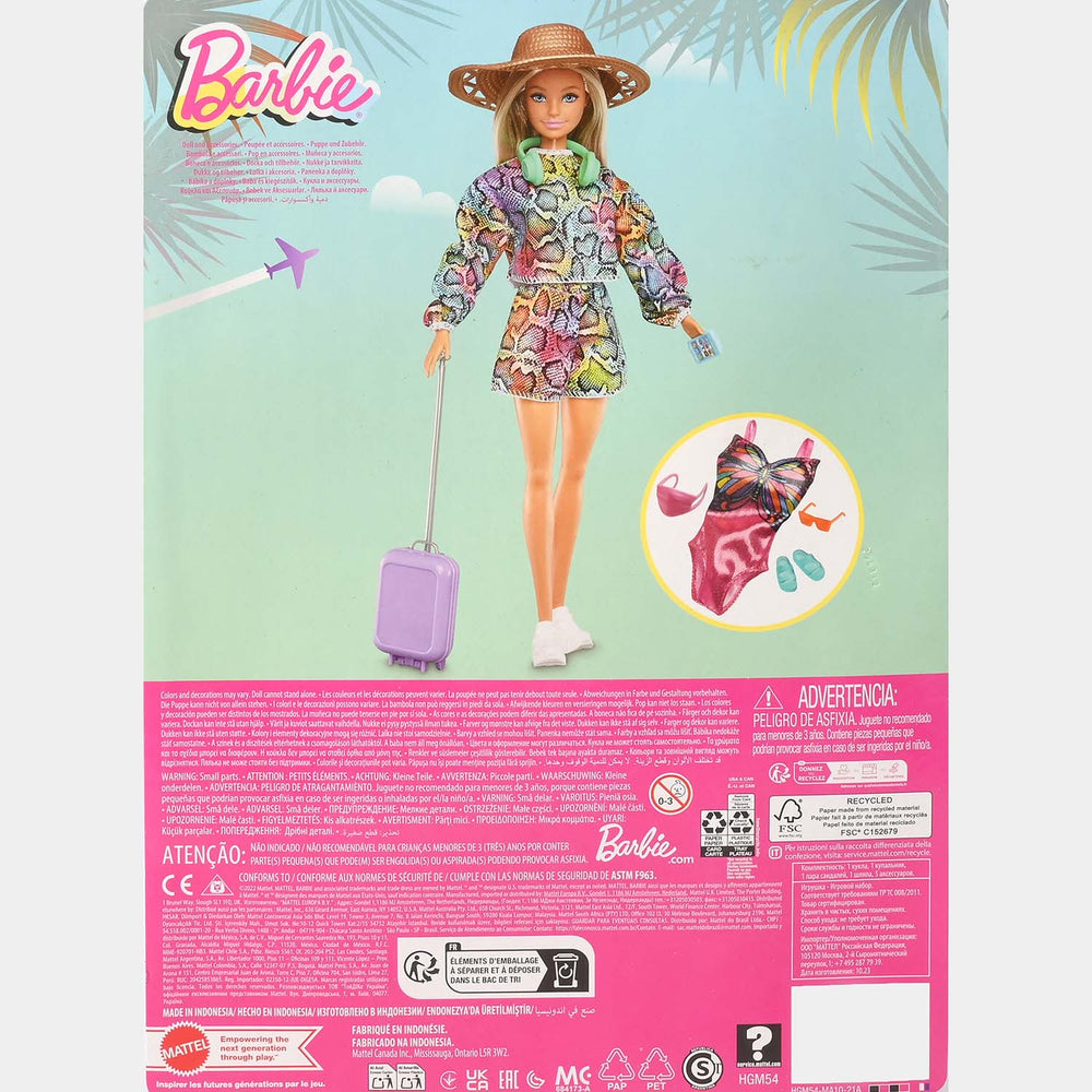 Girls Fashion Doll Toy – Holiday Fun