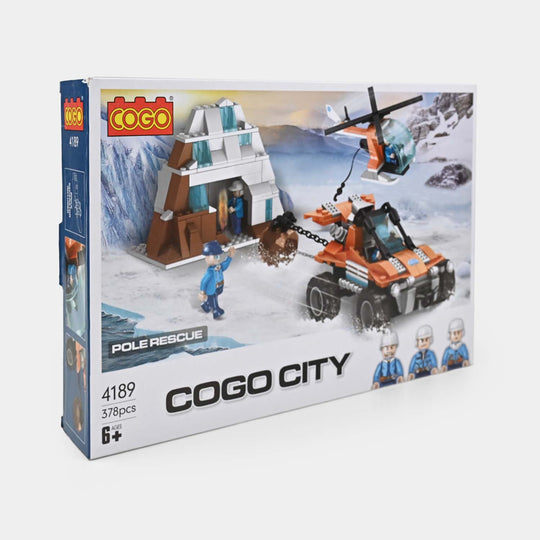 Play & Learn City Building Blocks Set | 378PCs