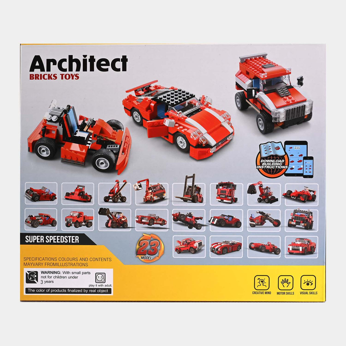 Blocks Car - 278 +  PCs (3110)