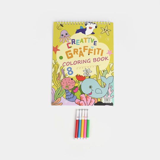 Creative Graffiti Colorig Book