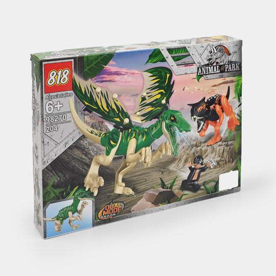 Dinosaur Building Blocks | 204Pcs