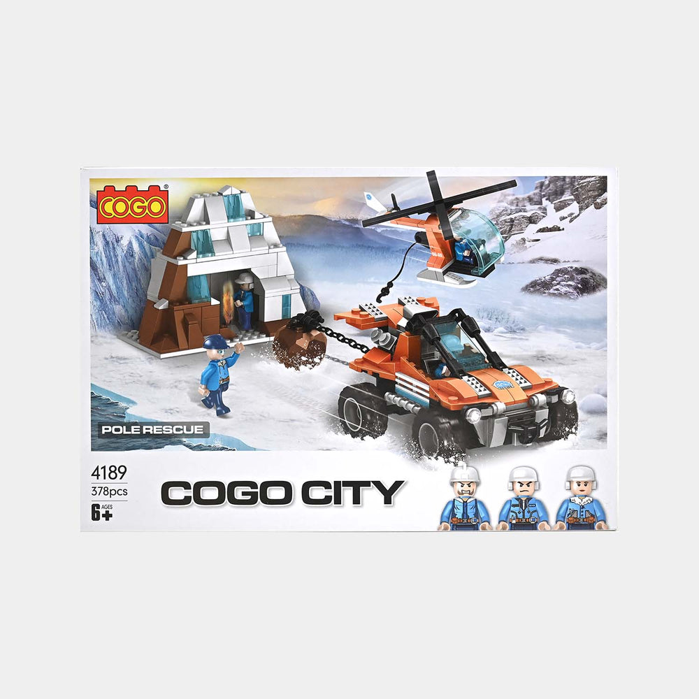 Play & Learn City Building Blocks Set | 378PCs