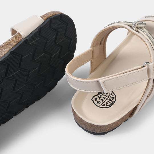 Girls Sandal H1040-G4-BEIGE