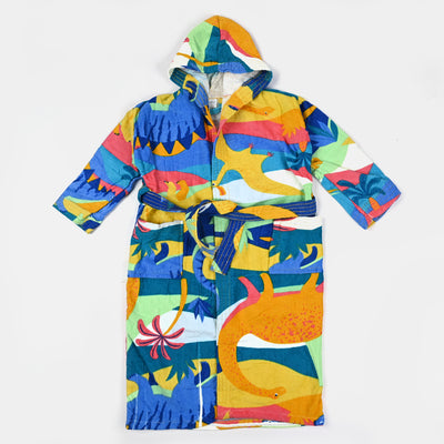 Kids Hooded Bathrobe/Gown 10 To 12Y