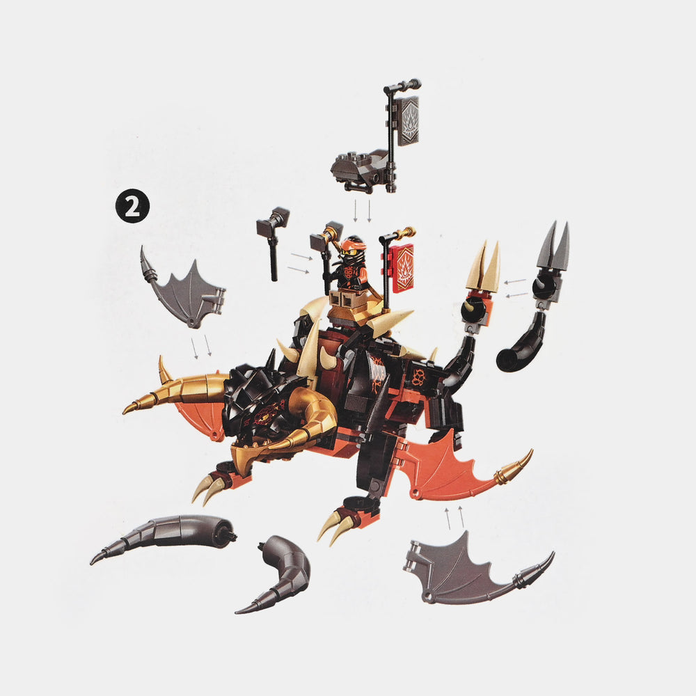 Ninja Building Set (285 Pieces)