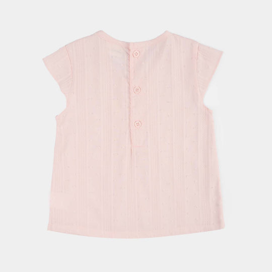 Infant Girls Jersey/Terry 2Pc Suit 287-112-PINK