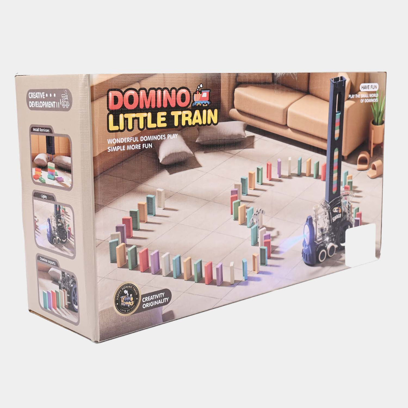 Little Train Domino Toy For Kids