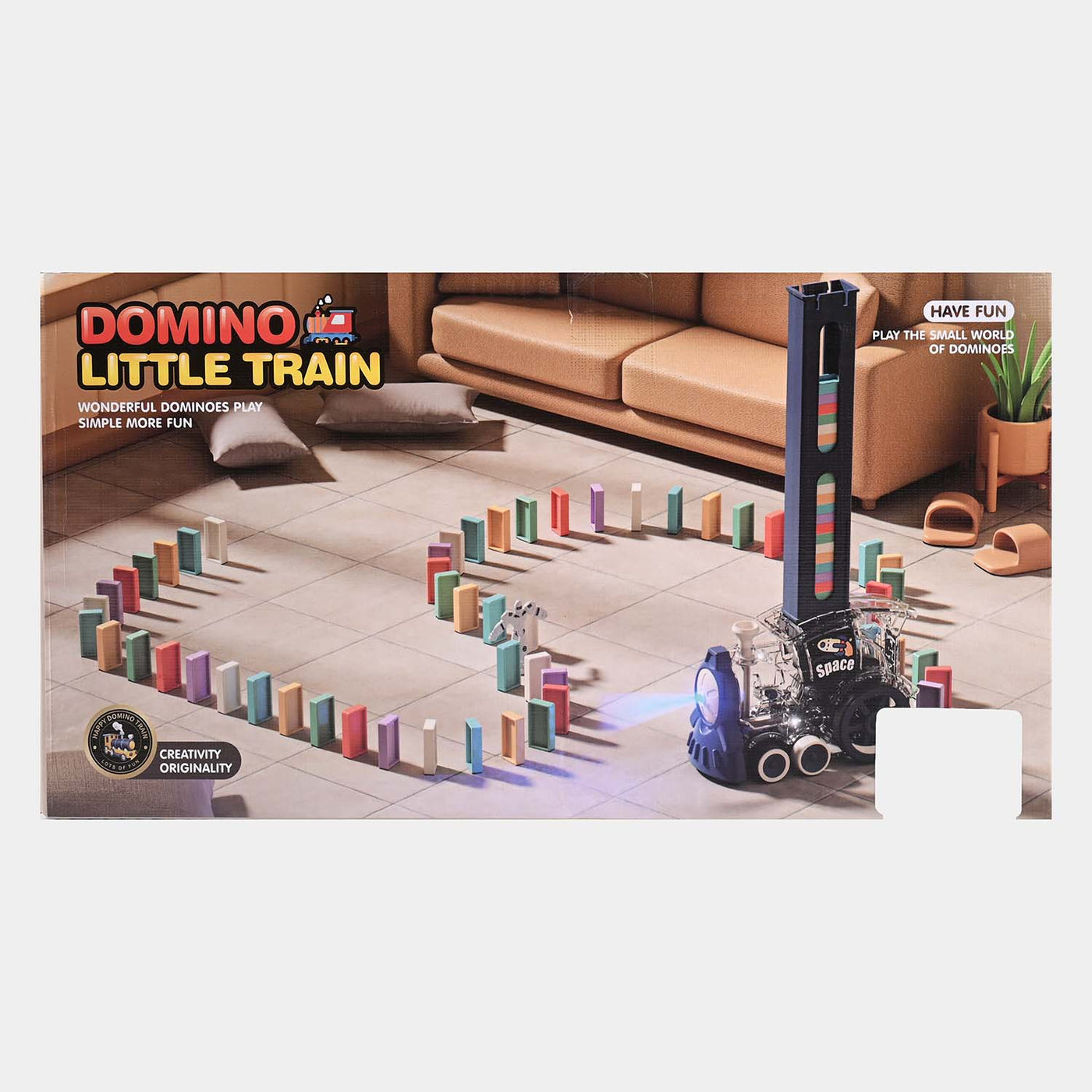 Little Train Domino Toy For Kids