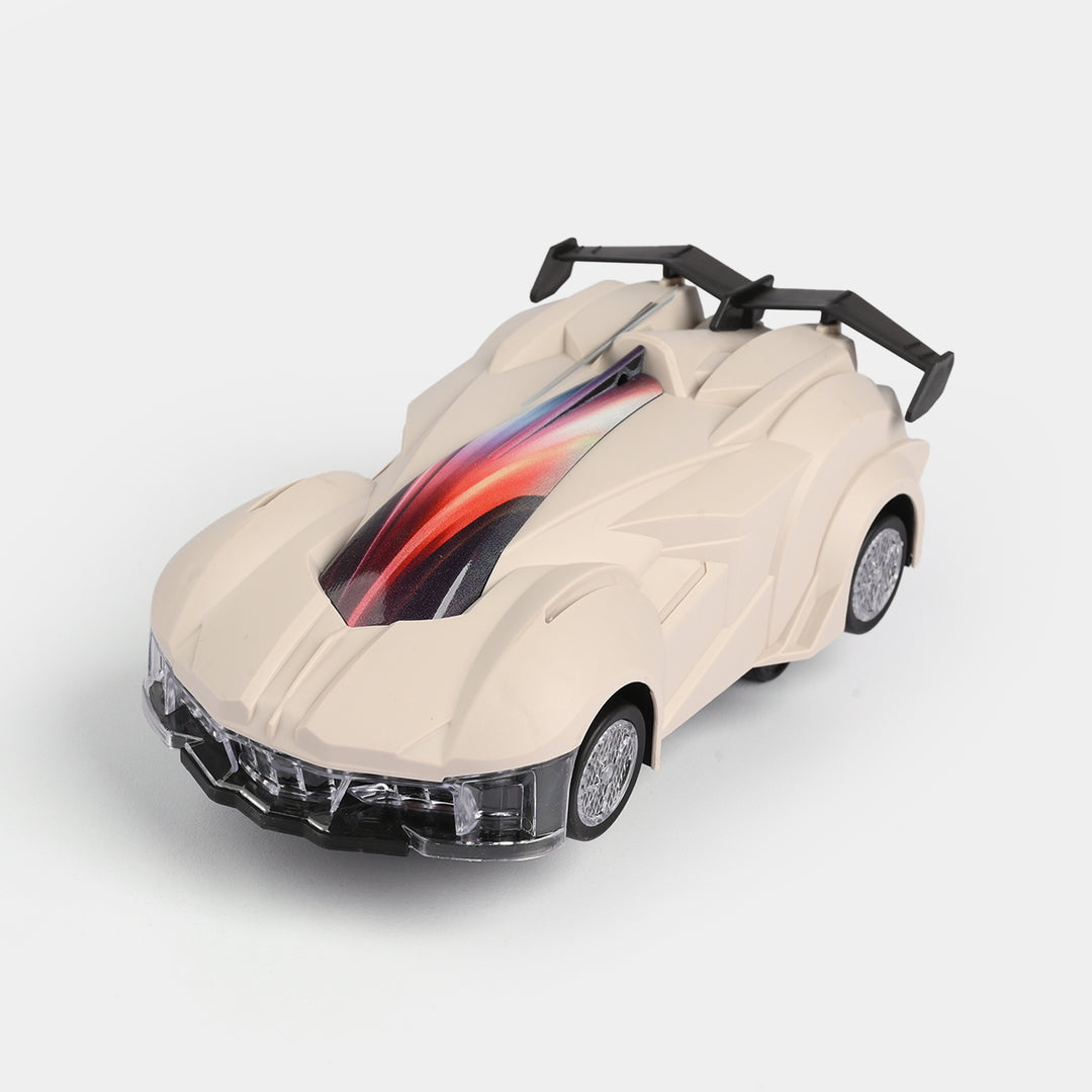 Electric Stunt Spinning Racing Car with Lights & Sound